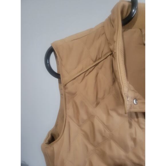 Chico's NWT Size 3.5 XL Camel VEST MSRP $105 - Picture 6 of 12